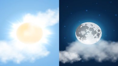 sun and moon