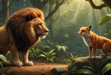 aslan ve tilki